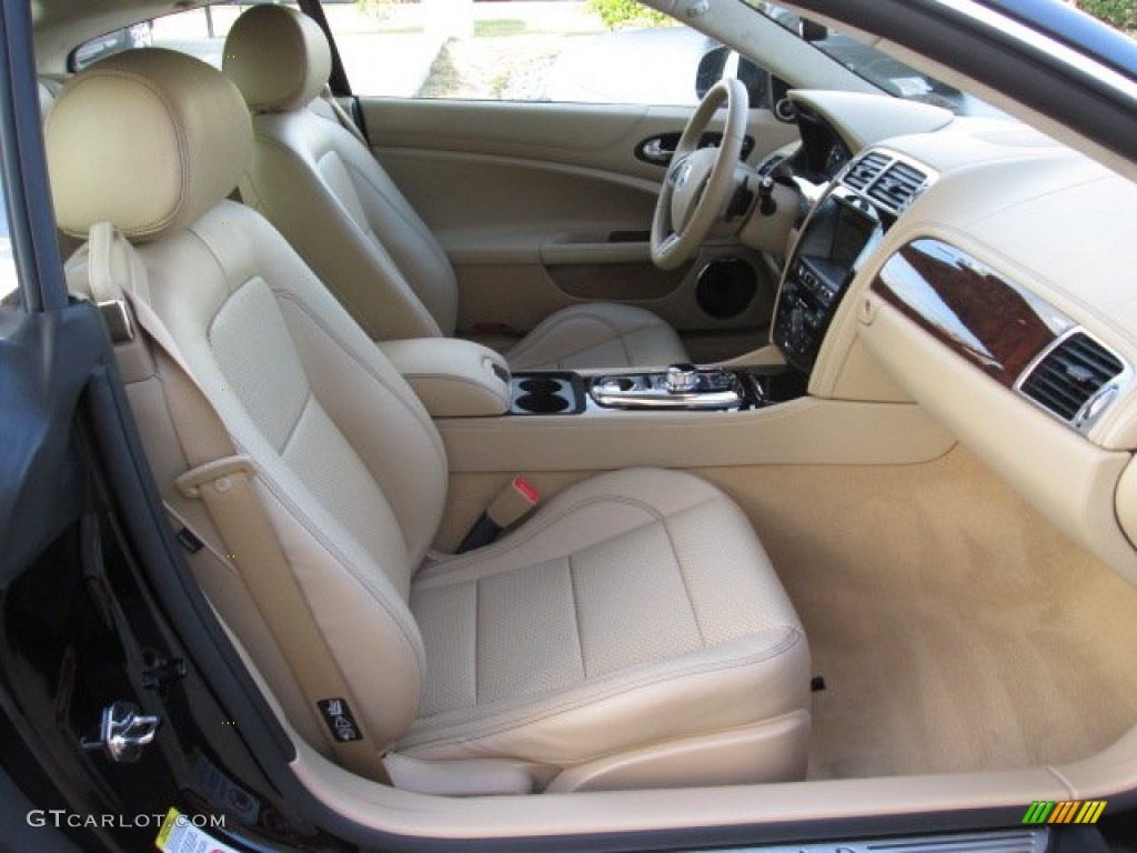 2014 Jaguar XK Coupe Front Seat Photo #89390751