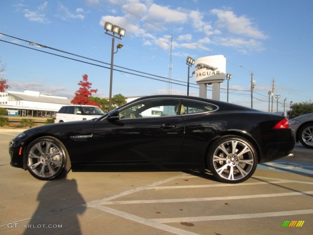 Ebony 2014 Jaguar XK Coupe Exterior Photo #89390814