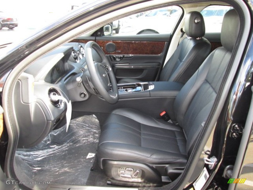 Jet Interior 2014 Jaguar XJ XJ Photo #89391126