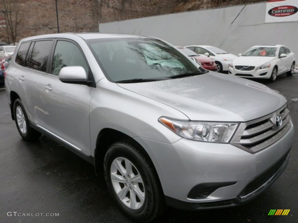 2013 Highlander V6 4WD - Classic Silver Metallic / Ash photo #1