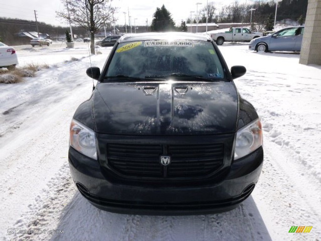 2007 Caliber SE - Black / Pastel Slate Gray photo #3