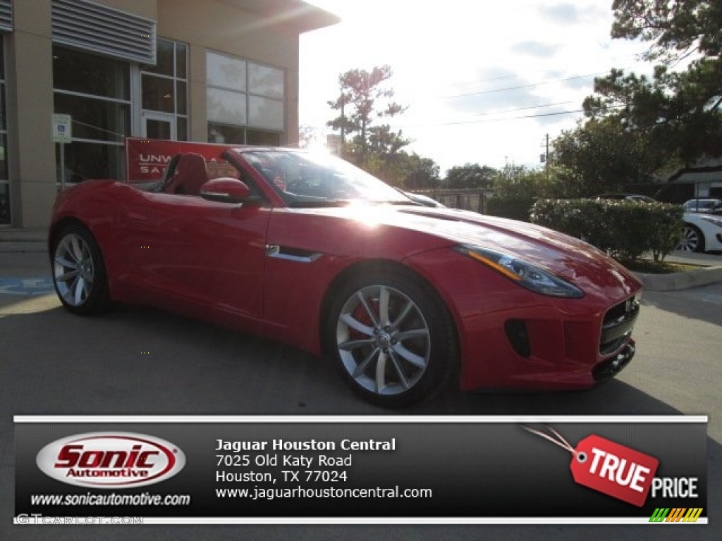 2014 F-TYPE S - Salsa Red / Red photo #1