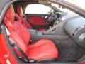 2014 Jaguar F-TYPE Red Interior Front Seat Photo