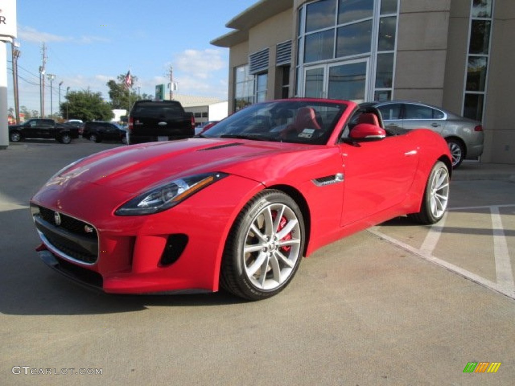 2014 F-TYPE S - Salsa Red / Red photo #5