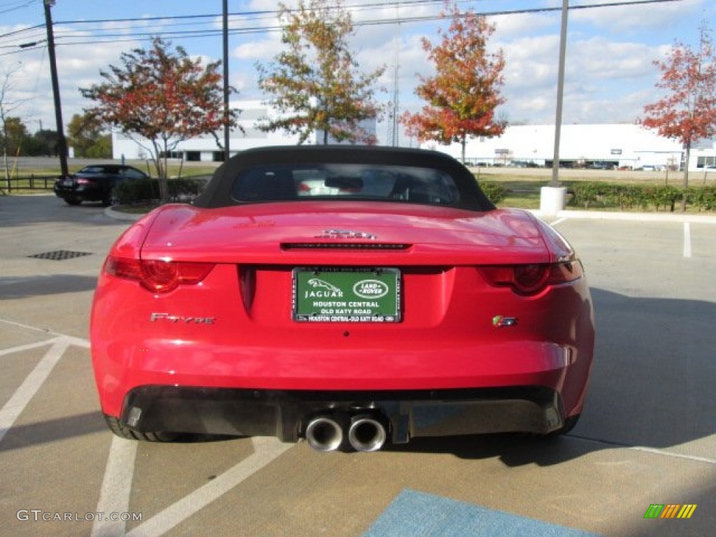 2014 F-TYPE S - Salsa Red / Red photo #9