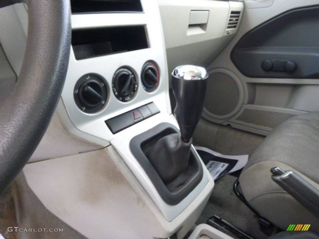 2007 Caliber SE - Black / Pastel Slate Gray photo #17