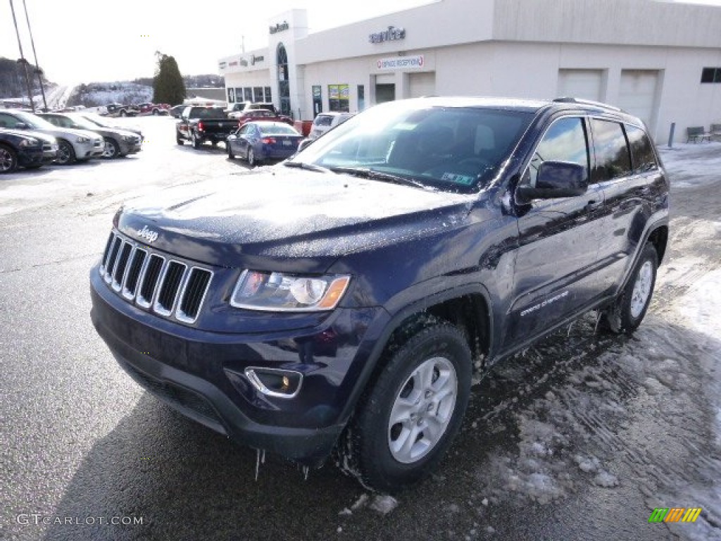 2014 Grand Cherokee Laredo 4x4 - True Blue Pearl / Morocco Black photo #2