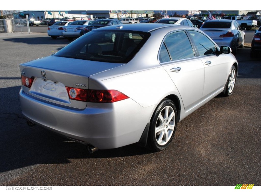 2005 TSX Sedan - Satin Silver Metallic / Quartz photo #5