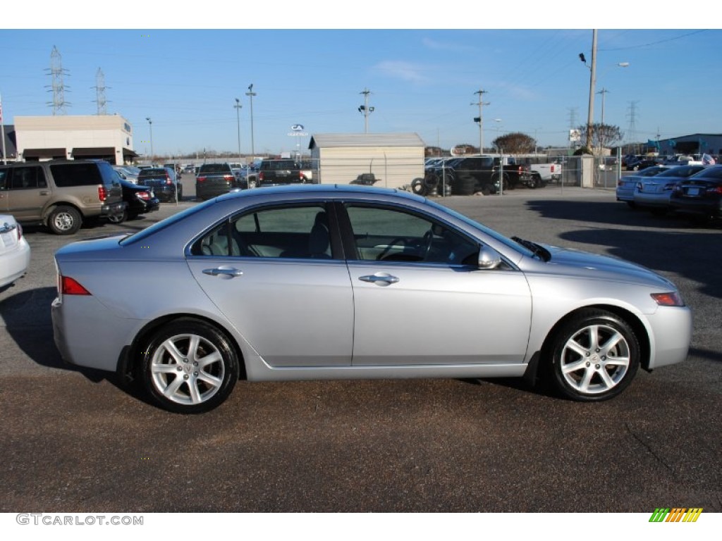Satin Silver Metallic 2005 Acura TSX Sedan Exterior Photo #89392584