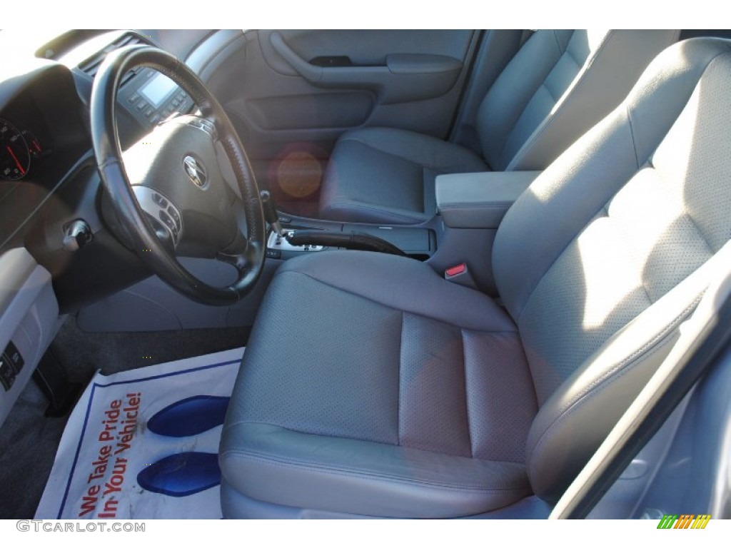 2005 TSX Sedan - Satin Silver Metallic / Quartz photo #9