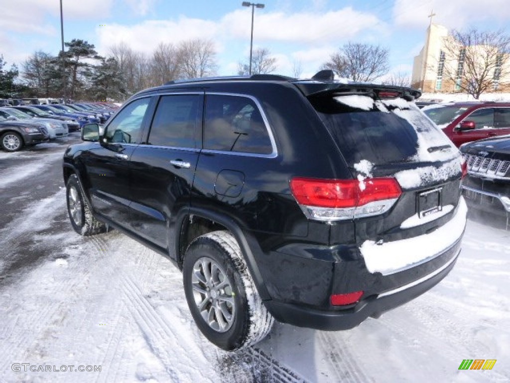2014 Grand Cherokee Limited 4x4 - Black Forest Green Pearl / New Zealand Black/Light Frost photo #8