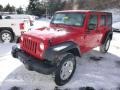 Flame Red - Wrangler Unlimited Sport S 4x4 Photo No. 2
