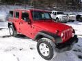 Flame Red - Wrangler Unlimited Sport S 4x4 Photo No. 4