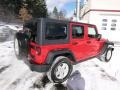 Flame Red - Wrangler Unlimited Sport S 4x4 Photo No. 6