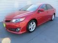 Barcelona Red Metallic - Camry SE Photo No. 7