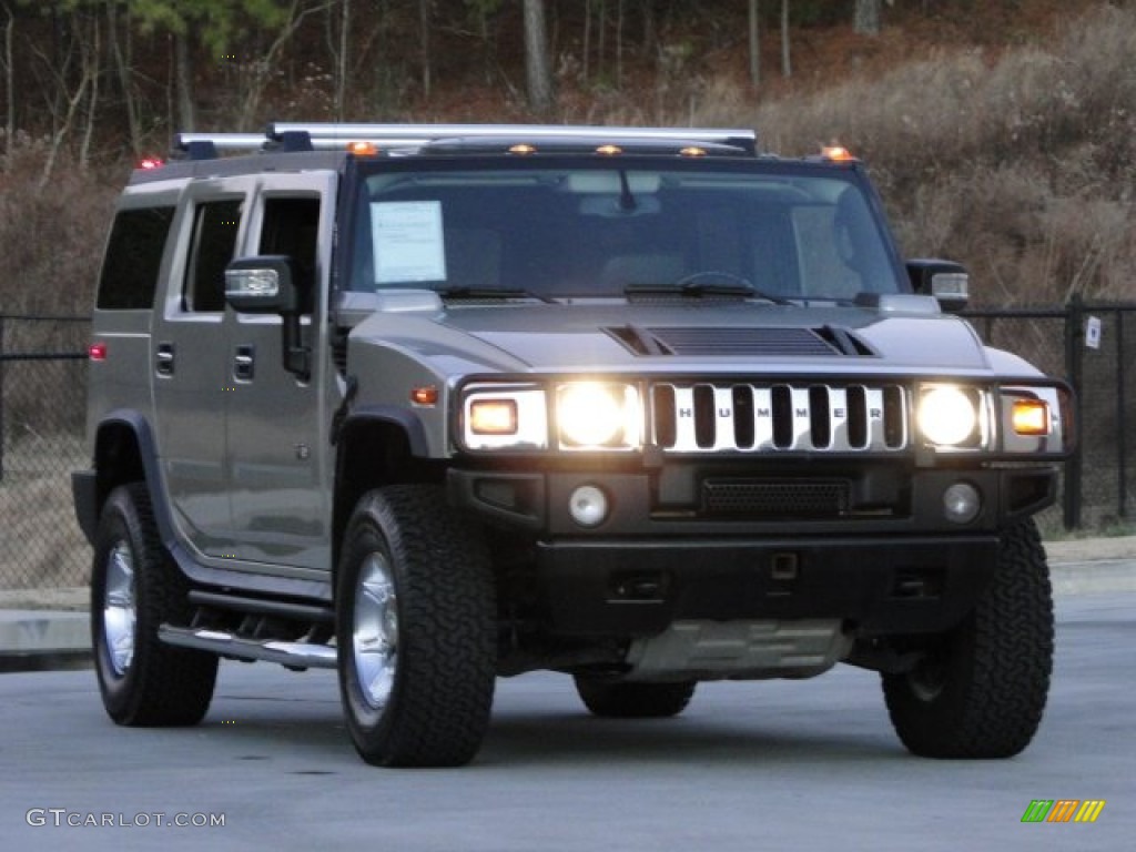2006 H2 SUV - Pewter / Ebony photo #17