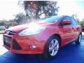 2012 Race Red Ford Focus SE Sport Sedan  photo #1