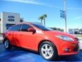 2012 Race Red Ford Focus SE Sport Sedan  photo #7