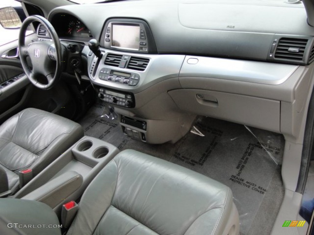 2009 Honda Odyssey EX-L Gray Dashboard Photo #89395553