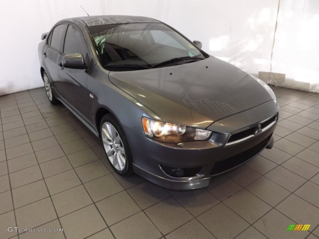 Graphite Gray Pearl 2009 Mitsubishi Lancer GTS Exterior Photo #89395883