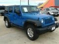 2011 Cosmos Blue Jeep Wrangler Unlimited Mojave 4x4  photo #2