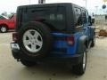 2011 Cosmos Blue Jeep Wrangler Unlimited Mojave 4x4  photo #4