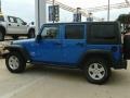 2011 Cosmos Blue Jeep Wrangler Unlimited Mojave 4x4  photo #6