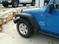2011 Cosmos Blue Jeep Wrangler Unlimited Mojave 4x4  photo #8