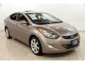 2012 Desert Bronze Hyundai Elantra Limited  photo #1