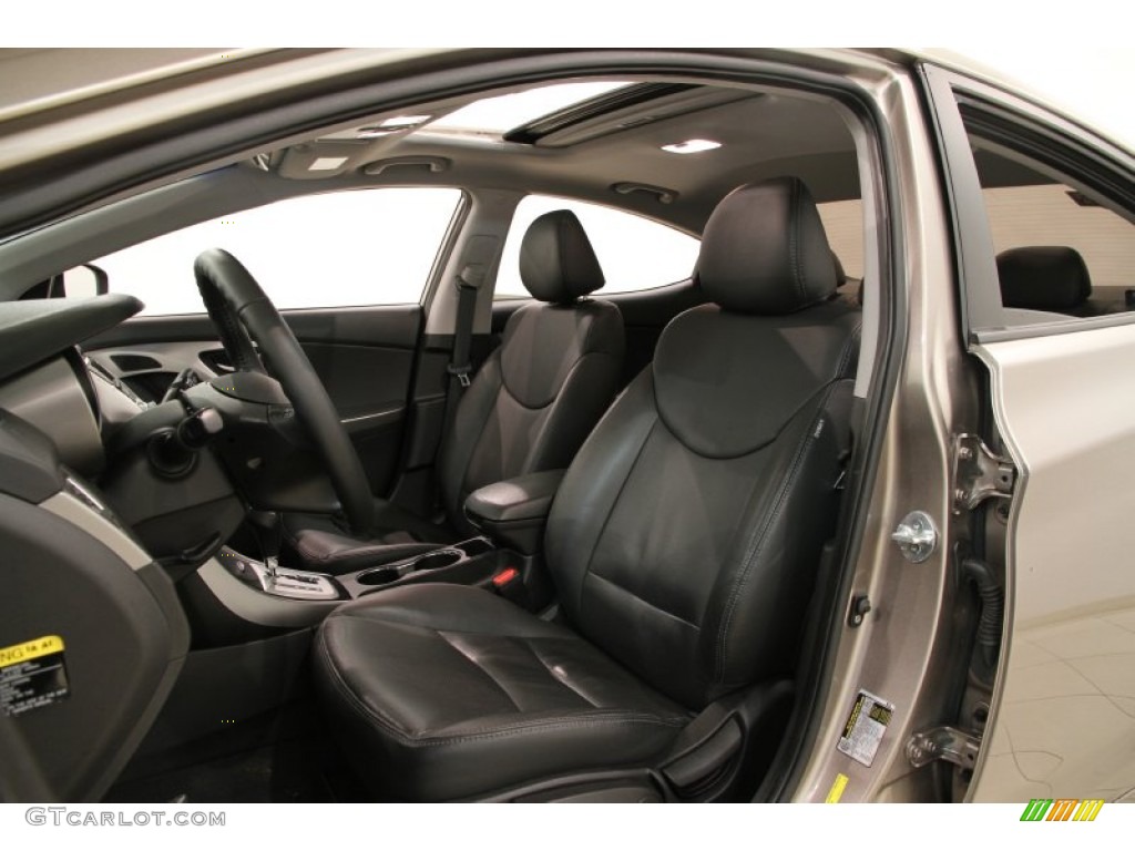 2012 Elantra Limited - Desert Bronze / Black photo #5