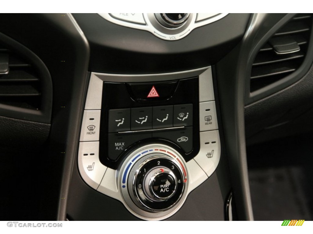 2012 Elantra Limited - Desert Bronze / Black photo #10