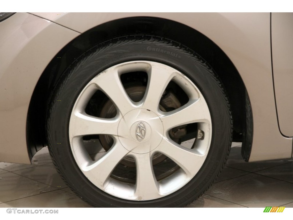 2012 Elantra Limited - Desert Bronze / Black photo #17