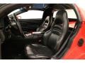 1999 Chevrolet Corvette Black Interior Front Seat Photo
