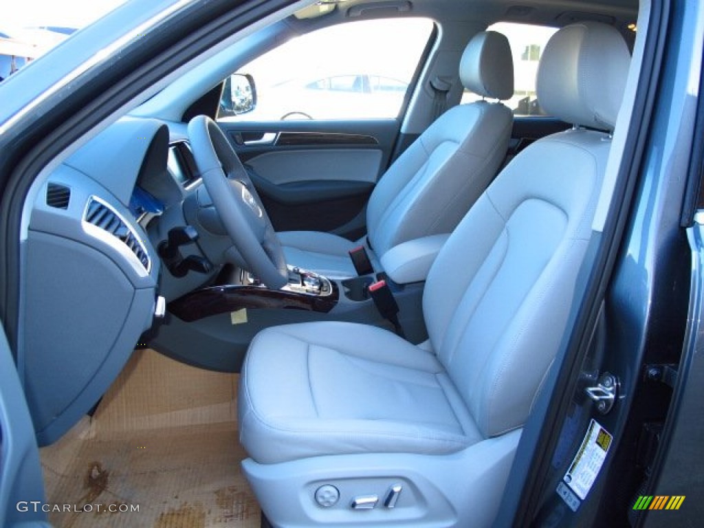 Titanium Gray Interior 2014 Audi Q5 2.0 TFSI quattro Photo #89397423