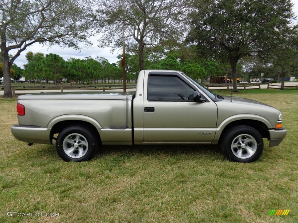 Pewter Metallic 1998 Chevrolet S10 LS Regular Cab Exterior Photo #89397631