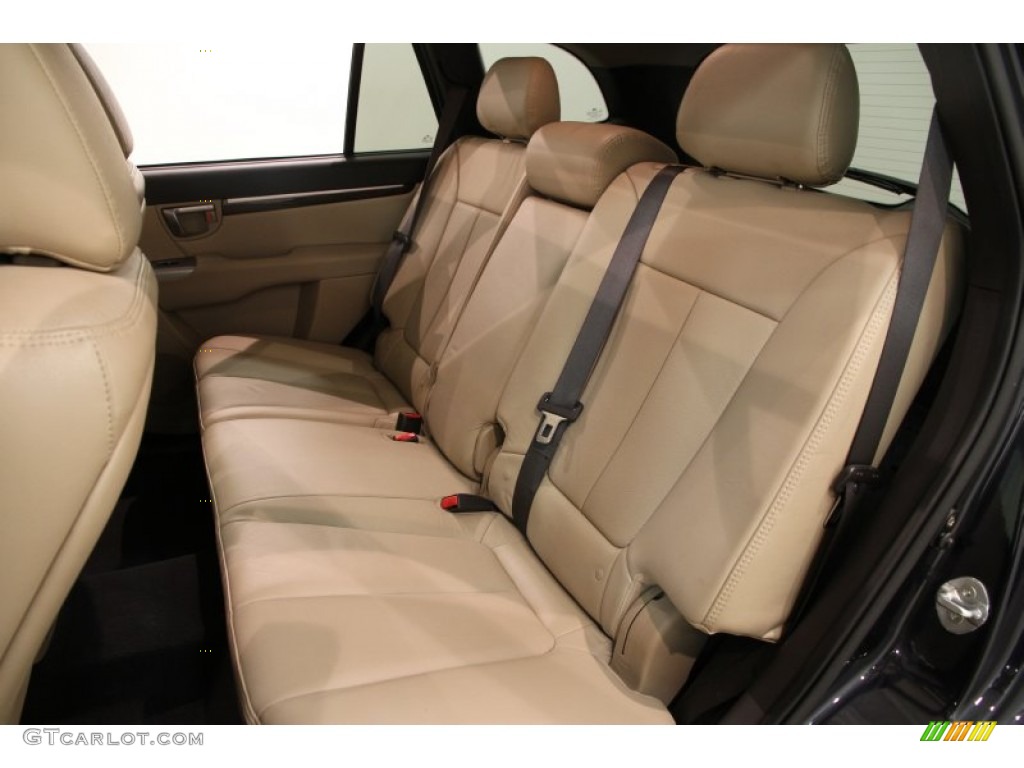 2011 Santa Fe Limited - Pacific Blue Pearl / Beige photo #13