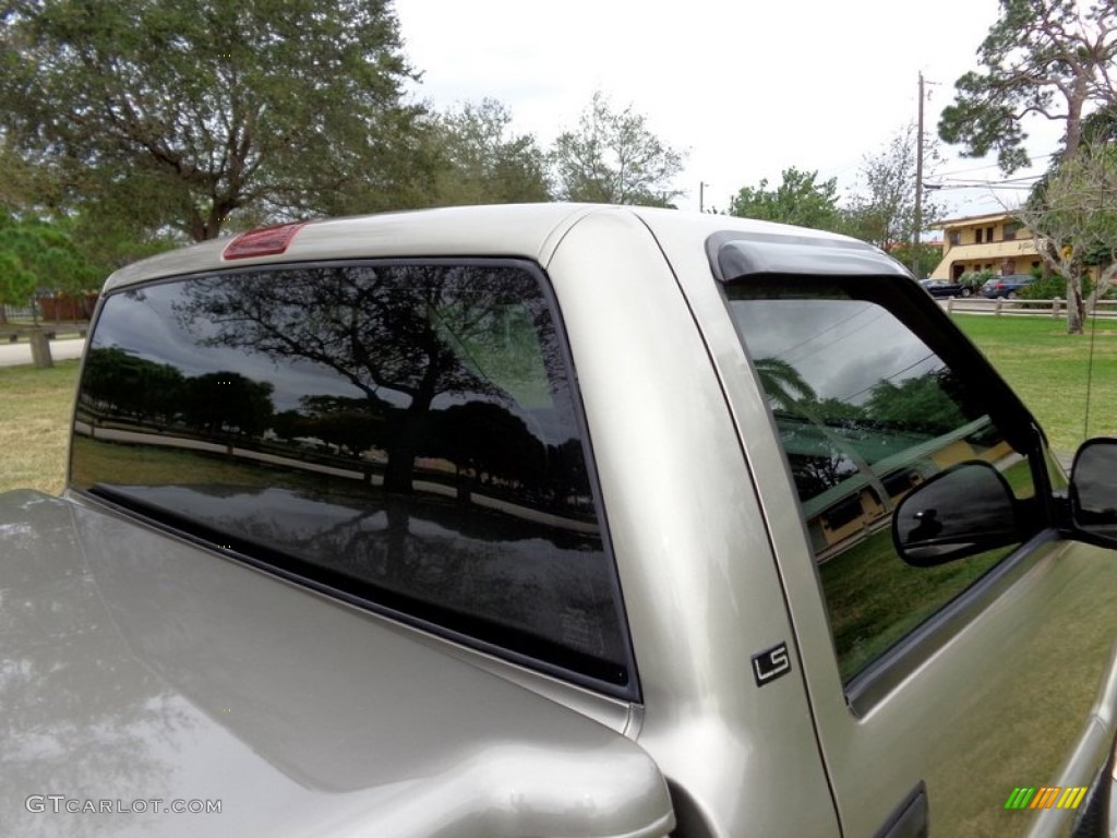 1998 S10 LS Regular Cab - Pewter Metallic / Beige photo #21