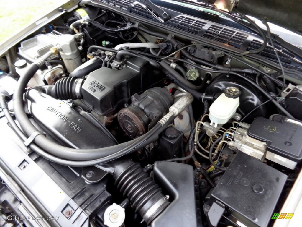 1998 S10 LS Regular Cab - Pewter Metallic / Beige photo #42