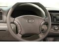 2006 Toyota Camry Stone Gray Interior Steering Wheel Photo