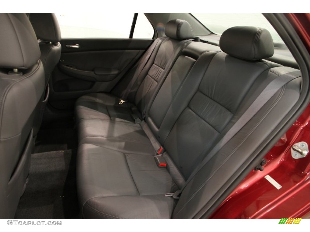 Gray Interior 2003 Honda Accord EX V6 Sedan Photo #89400675