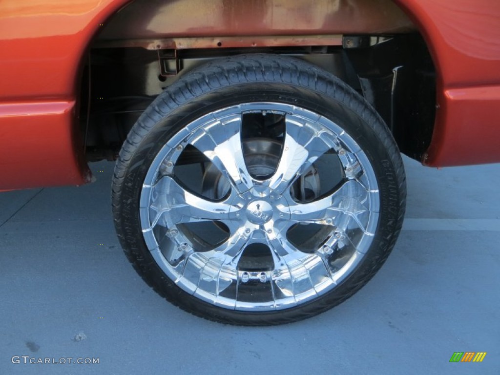 2008 Dodge Ram 1500 SLT Quad Cab Custom Wheels Photo #89401135