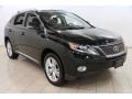 2010 Obsidian Black Lexus RX 450h AWD Hybrid  photo #1