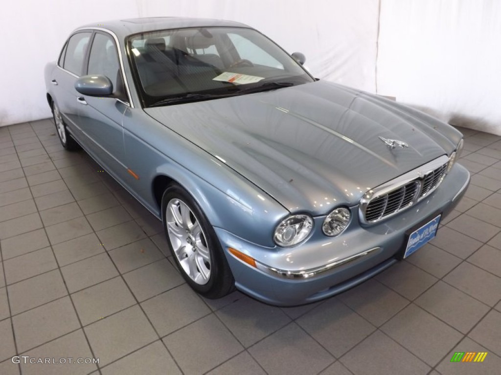 2005 XJ XJ8 L - Zircon Metallic / Dove Grey photo #1