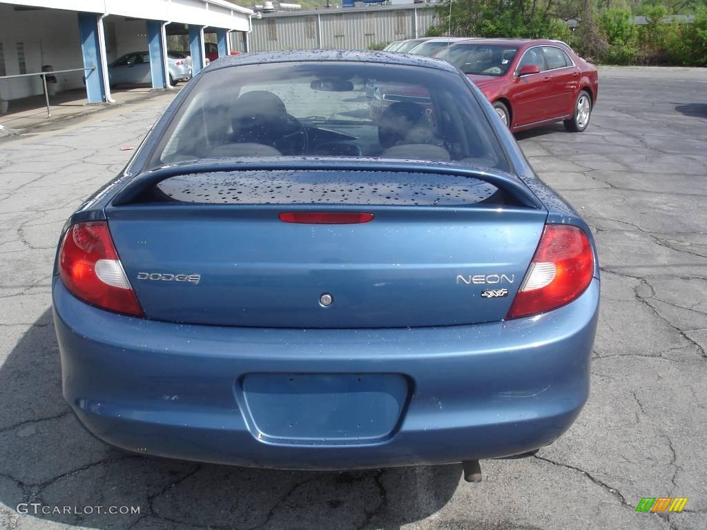 2002 Neon SXT - Atlantic Blue Pearl / Dark Slate Gray photo #3