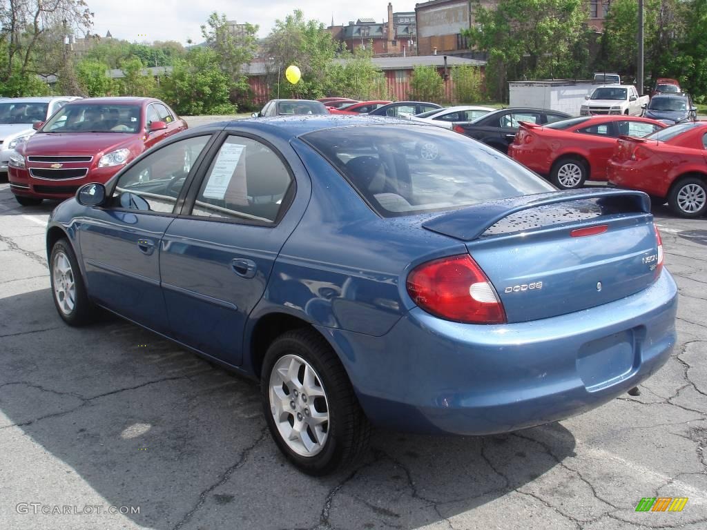 2002 Neon SXT - Atlantic Blue Pearl / Dark Slate Gray photo #4