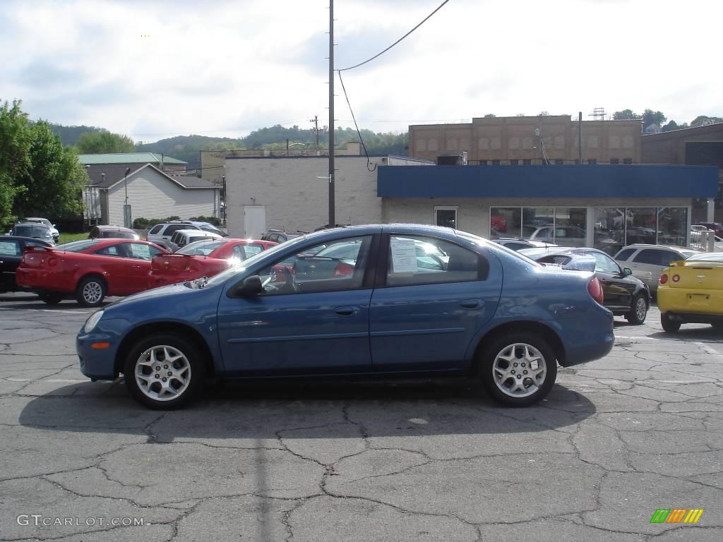 2002 Neon SXT - Atlantic Blue Pearl / Dark Slate Gray photo #5