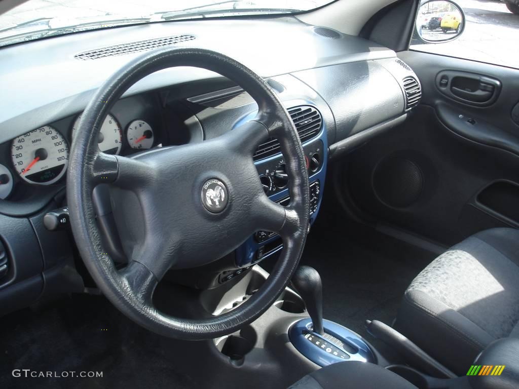 2002 Neon SXT - Atlantic Blue Pearl / Dark Slate Gray photo #7