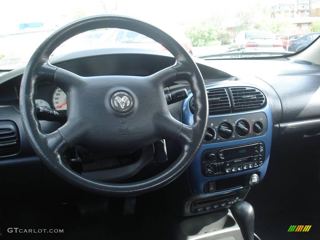 2002 Neon SXT - Atlantic Blue Pearl / Dark Slate Gray photo #11