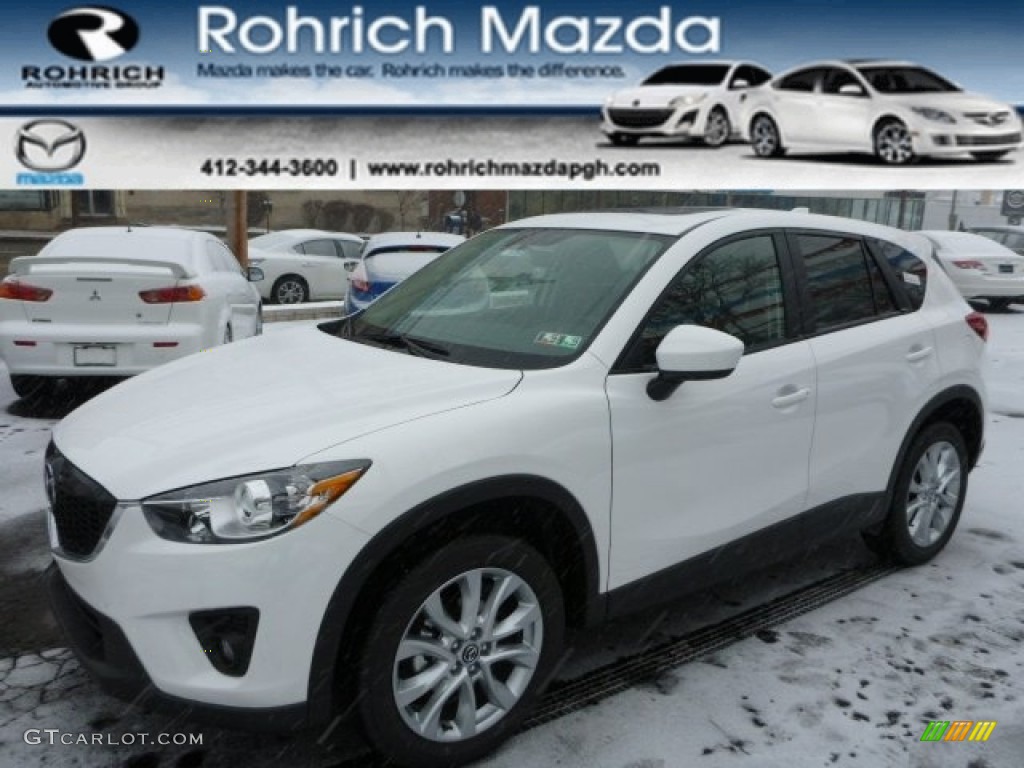 Crystal White Pearl Mica Mazda CX-5