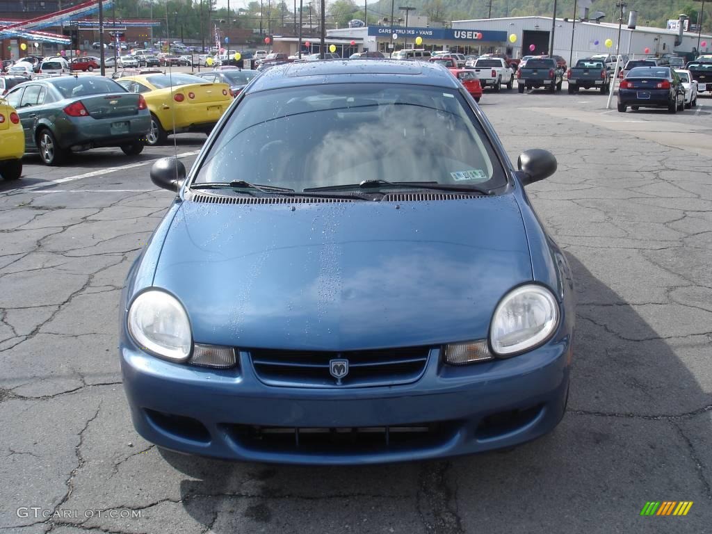 2002 Neon SXT - Atlantic Blue Pearl / Dark Slate Gray photo #17